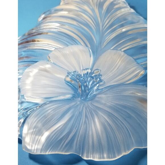 Vintage crystal Mikasa German serving platter (5.1278) - Picture 4 of 4